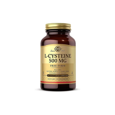 L-Cysteine 500 mg 90 Vegetable Capsules - front